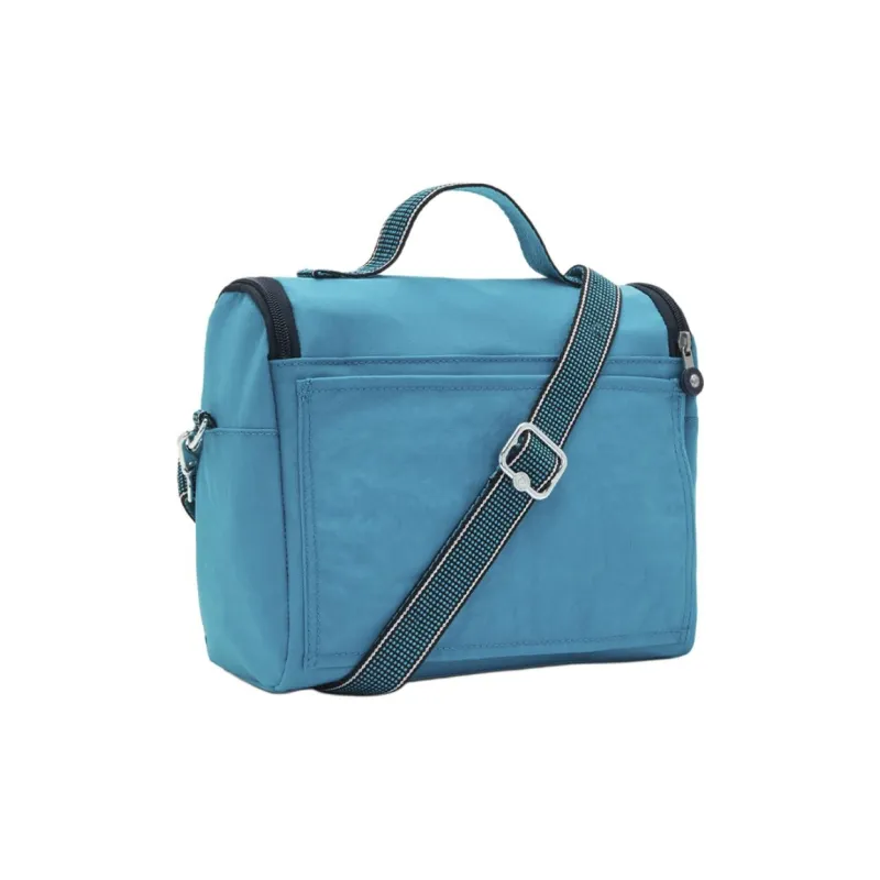 Kipling Polyamide One Shoulder Crossbody Portable Storage Bag Large Size Unisex Green Cool-2