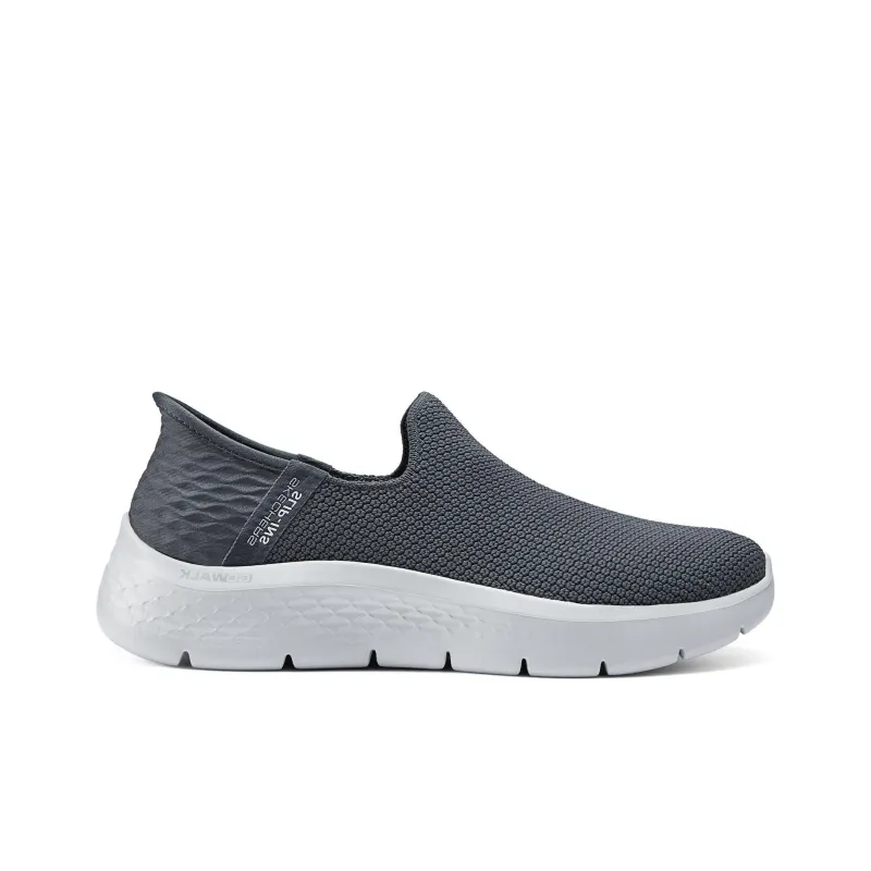 Skechers Hands Free Slip Ins Cushioning Wear Resistant Low Top Casual Shoes Women's Gray-1
