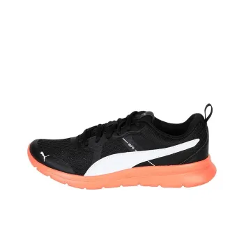 PUMA Flex Essential Casual Shoes Unisex Low-Top Black/Silver/Orange
