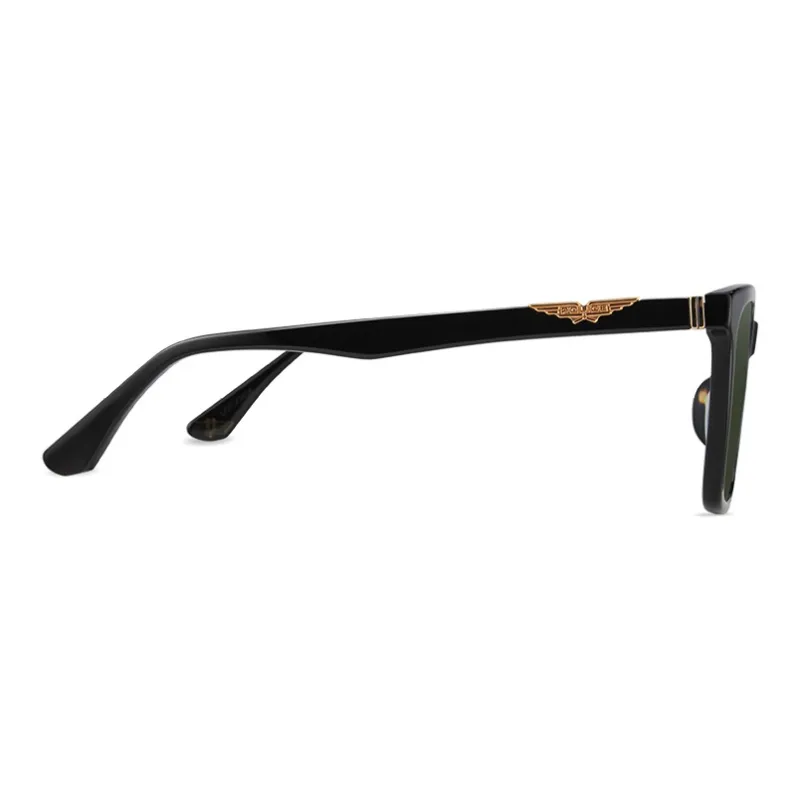 Police Plate Frame Square Sunglasses SPLP84K Unisex-2