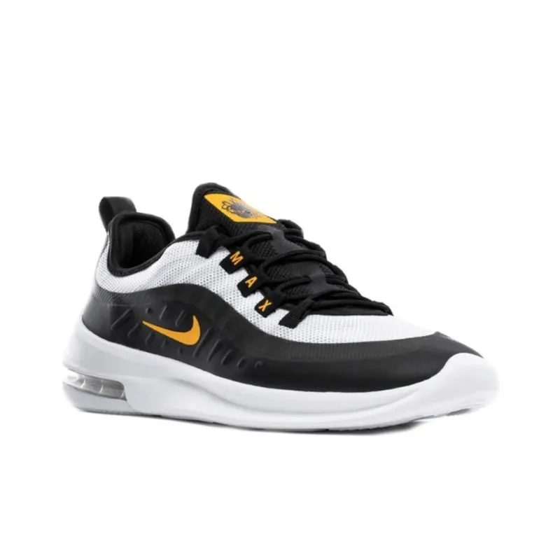 Nike Air Max Axis Running Shoes Men Low-Top White/Black/Yellow-2