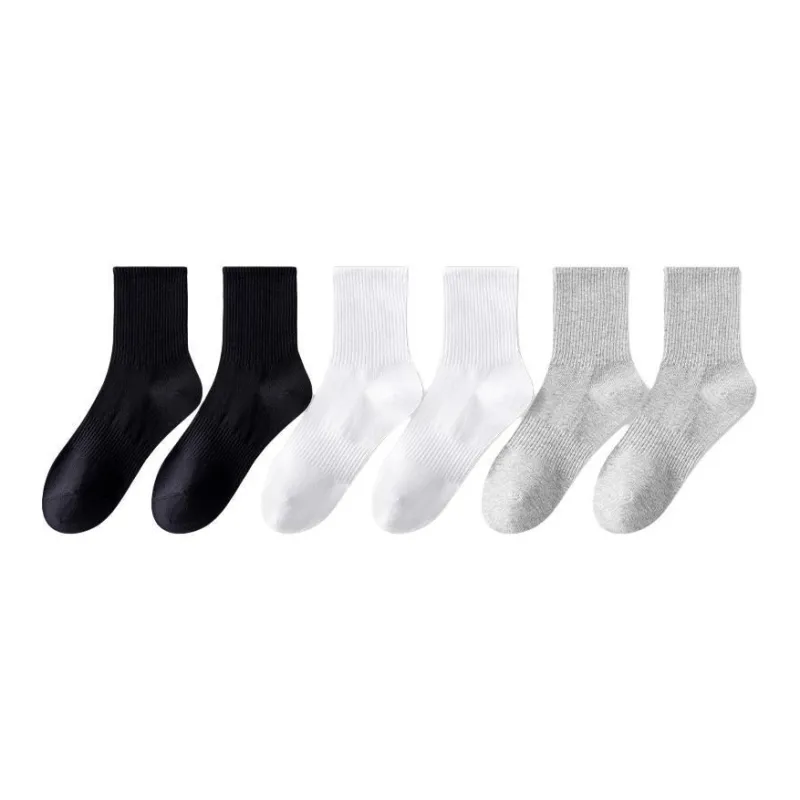 MADALLO Mid Calf Socks Men's 6 Pack-2
