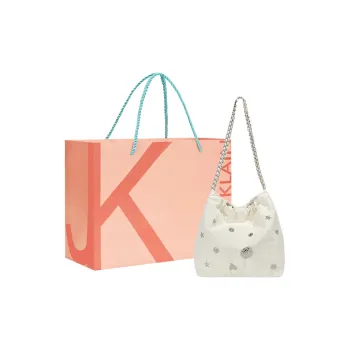 JANE KLAIN PU Shoulder Bag Tote Bag Shopping Bag Shoulder Bag Women's White/Silver/Pink/Black