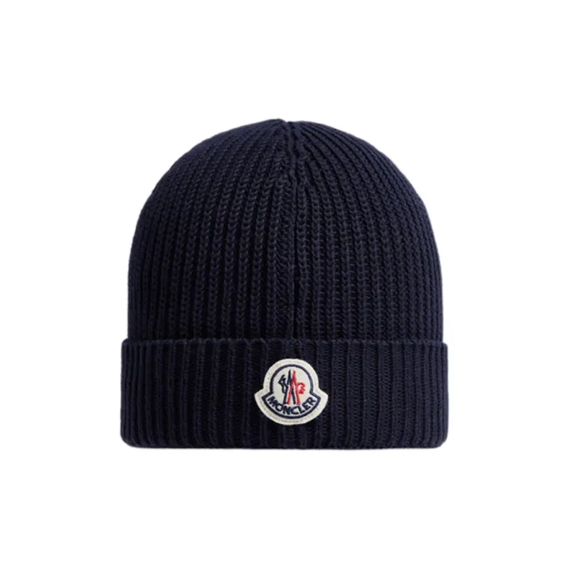 Moncler Embroidered Monogram Beanie-1
