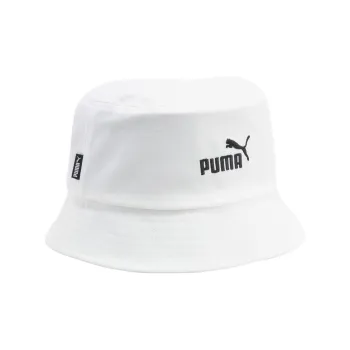 PUMA Cotton Bucket Hats Unisex White