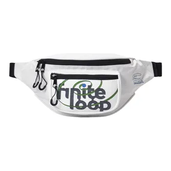 FINITE LOOP Fanny Packs White