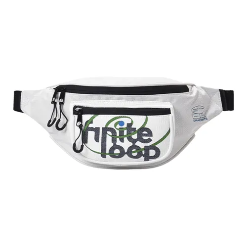 FINITE LOOP Fanny Packs White