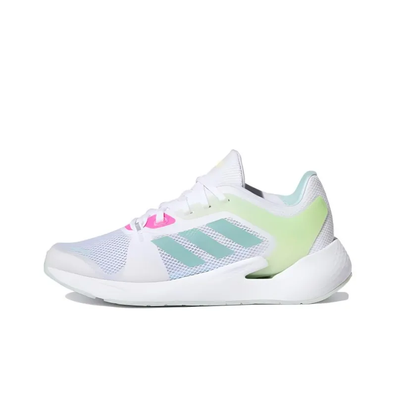 Adidas Alphatorsion 360 Breathable Low-Top Running Shoes Women's White Pink-0