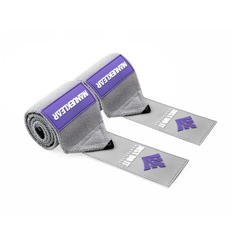 MANUEKLEAR Professional Fitness Bicep And Tricep Wrist Straps With Wrist Support Protective Rehabilitation Compression-5