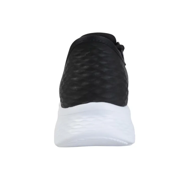 Skechers Slip Ins Slip Ins Technology Cushioning Wear Resistant Low Top Casual Shoes Women's Black White-5