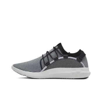 Under Armour RailFit TXT Cushioning Anti-Slip And Wear-Resistant Low-Top Casual Shoes Men's Black White