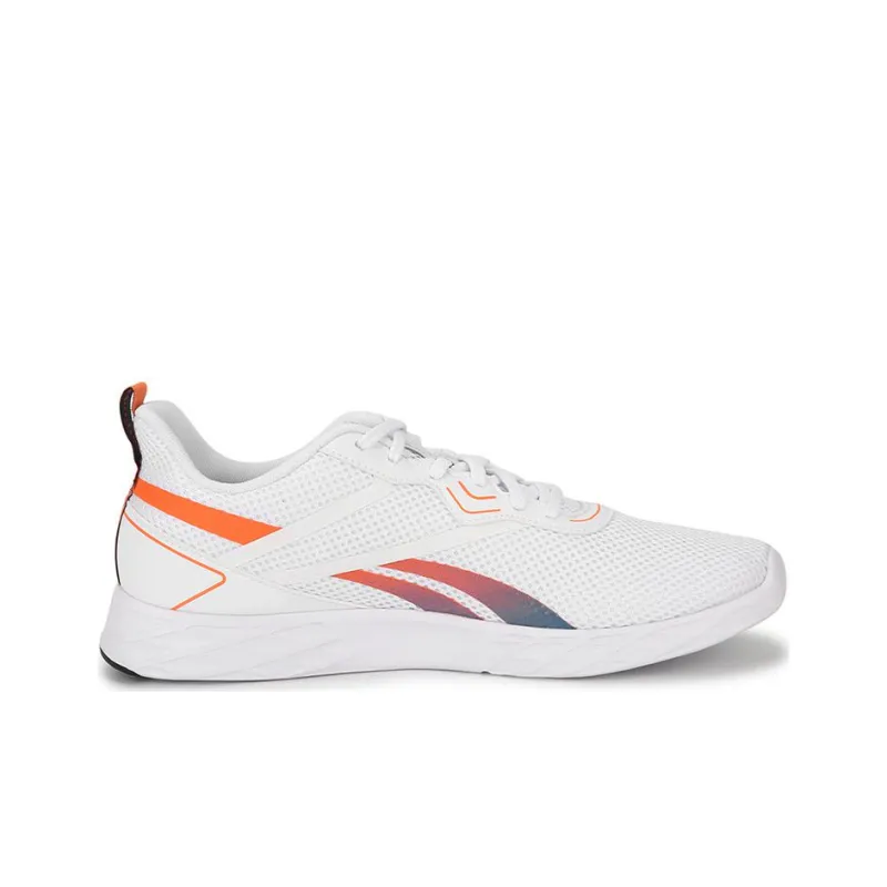 Reebok Tesla 1.0 Cushioning Anti-Slip And Wear-Resistant Low-Top Running Shoes Men's White-1