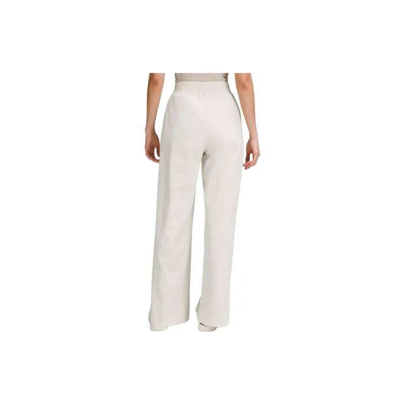 Lululemon Stretch Woven Wide Leg High Rise Pants Asia Fit Knitted Sports Pants Women's-3