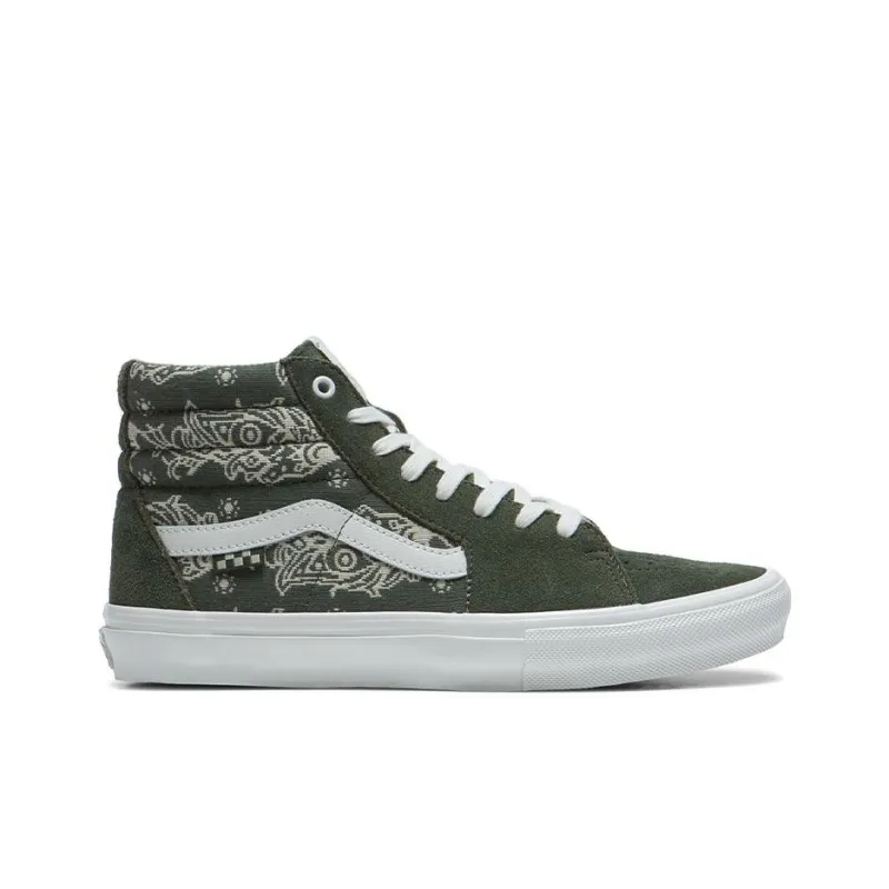 Vans SK8 HI Skate 'Dark Green'-1