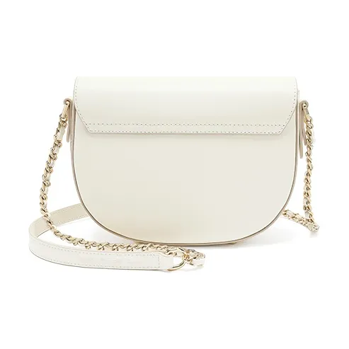 Ancient Yi Xi Cow Leather Cheongsam Shoulder Bag, Crossbody Bag Women's Tea Moon White-2