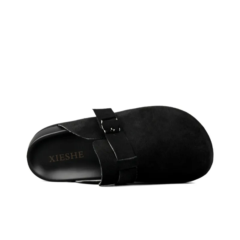 XIE SHE Abrasion Resistant Slip Resistant Wrap toe Slippers Unisex-22