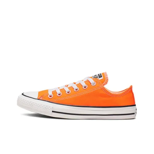 Converse Chuck Taylor All Star Canvas Shoes Unisex Low-Top White/Orange