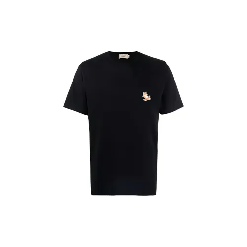 Maison Kitsune T-Shirts Unisex Black