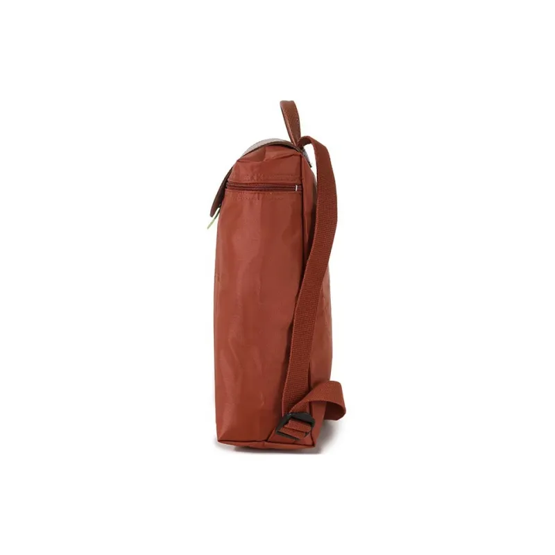 LONGCHAMP Le Pliage Green Recycled Canvas Backpack Women's Chestnut-2