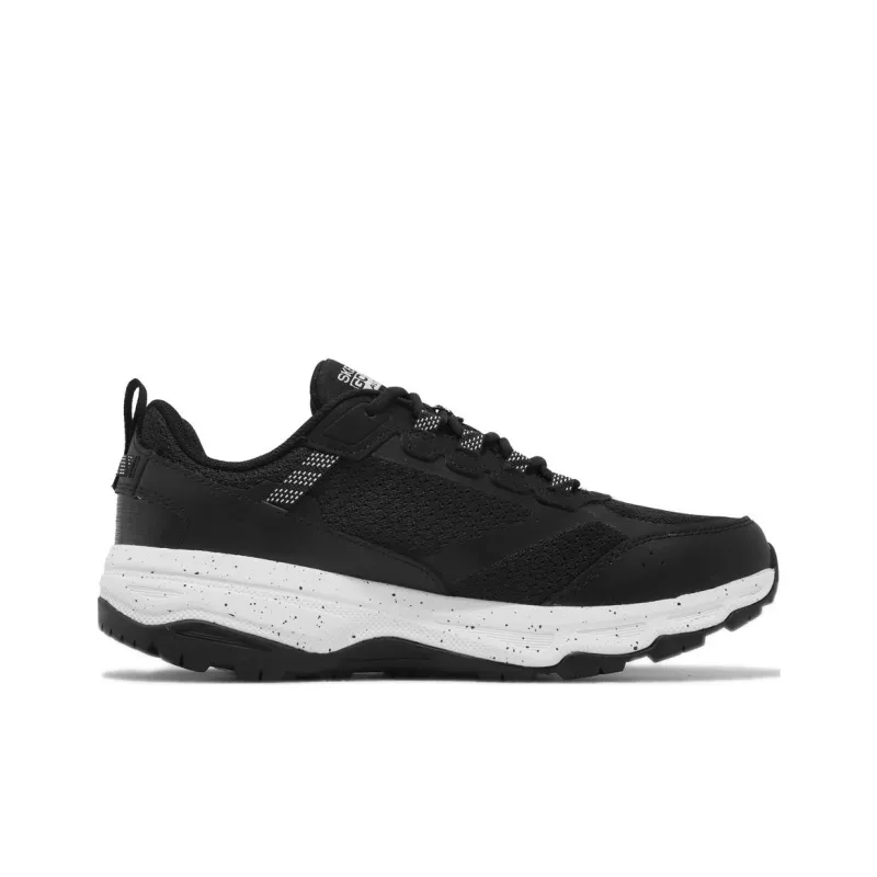 Skechers Go Run Trail Wear resistant And Lightweight Low Top Running Shoes Women's Black-1