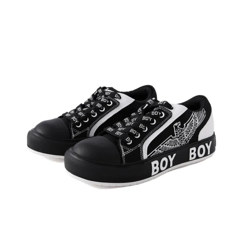Boy London Low Top Skateboard Shoes Unisex Black-2