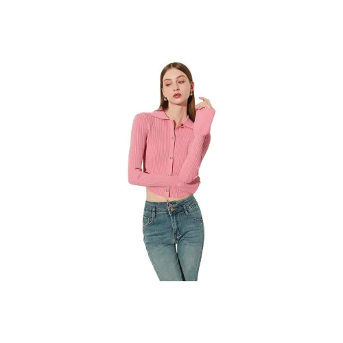 DPLAY Knitwear Women's Bubble Gum Pink