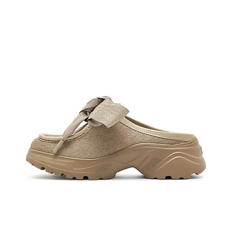 Joypeace Rubber Sole Closed Toe Slippers Women's-7