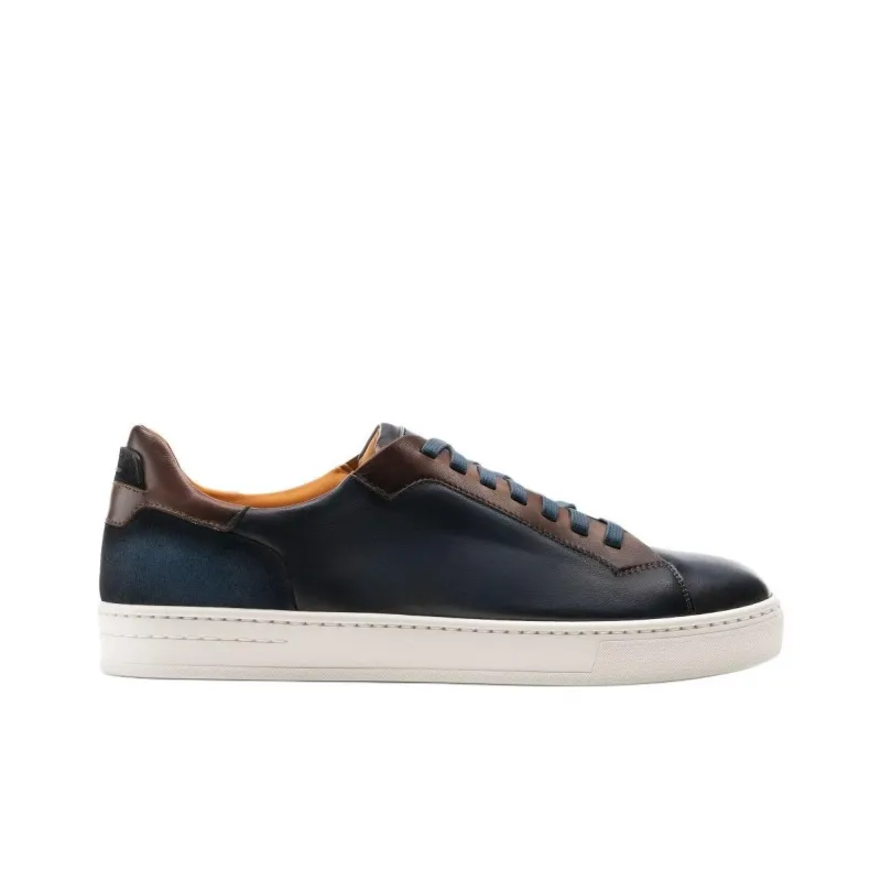 Magnanni Amadeo Low-Top Skateboard Shoes Men's Blue-1