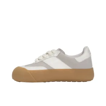 GOOD BAI DUM DUM Low Top Sports Casual Shoes 4cm Unisex Beige