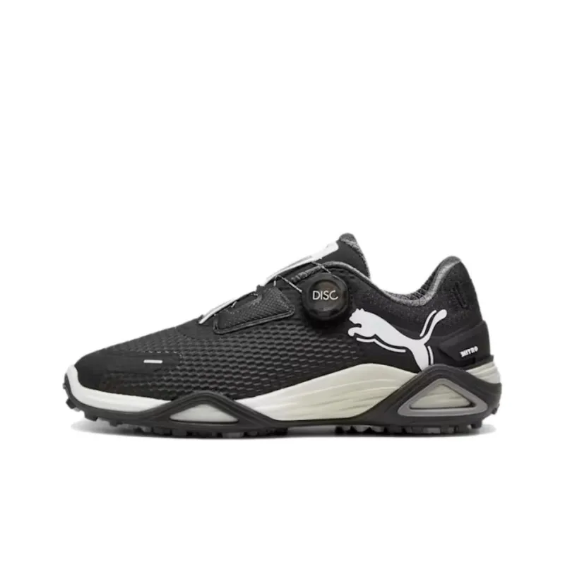 PUMA Anti Slip Wear Resistant Low Top Golf Shoes Women's Black-0
