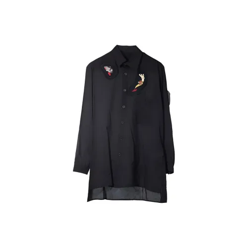 Yohji Yamamoto Shirts Men Black