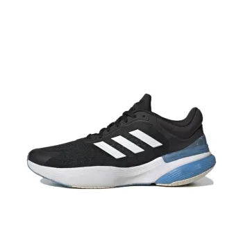 Adidas Response Super 3.0 Anti-Slip And Wear-Resistant Breathable Low-Top Running Shoes Men's Black White