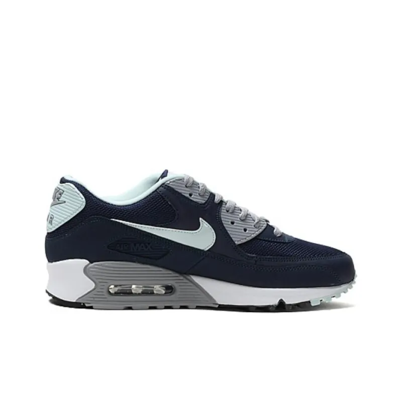 Nike Air Max 90 Cushioning Low Top Running Shoes Unisex Black-1