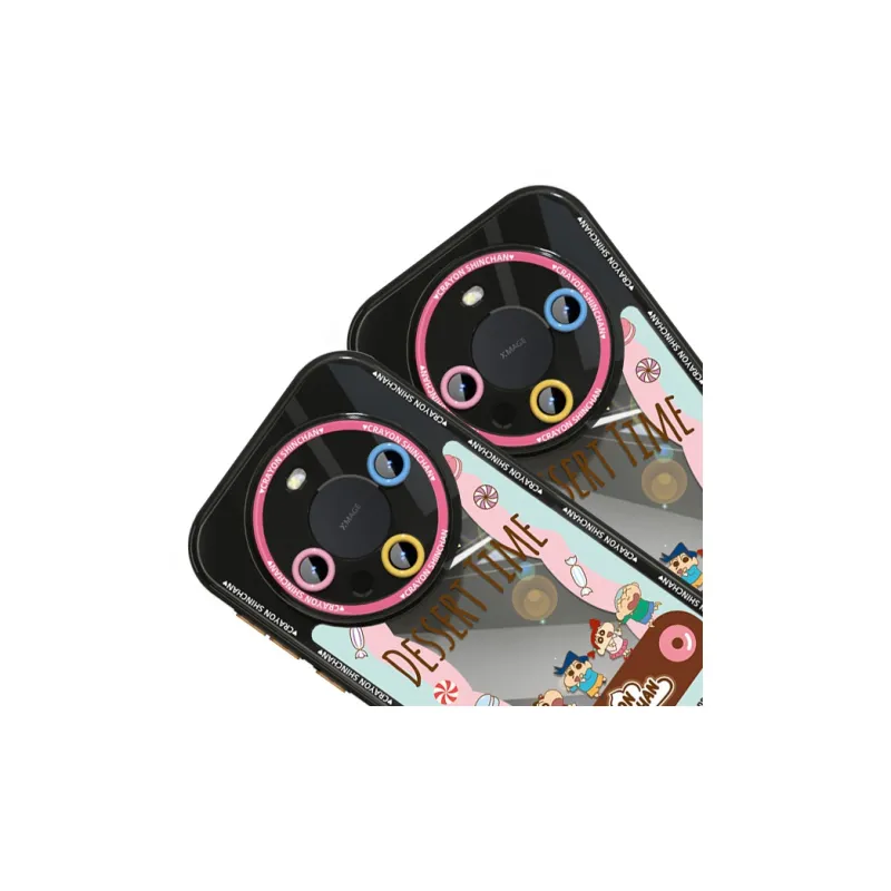 Sen Dog x SHINCHAN Acrylic Material Cartoon Transparent Phone Cases Compatible With Huawei Mate60Pro/50/40-16