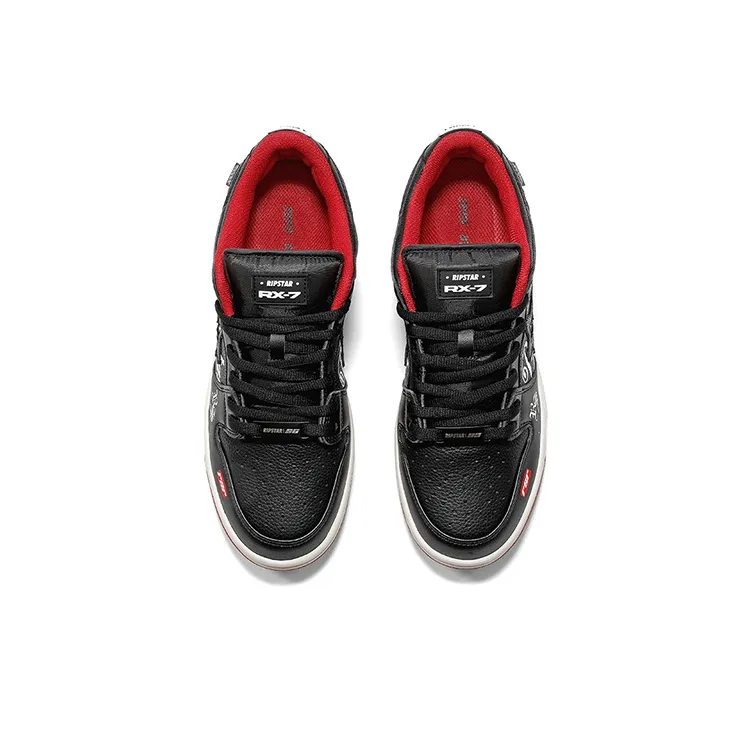 RIPSTAR SKBD SC Skateboard Shoes Unisex Low Top Red-5