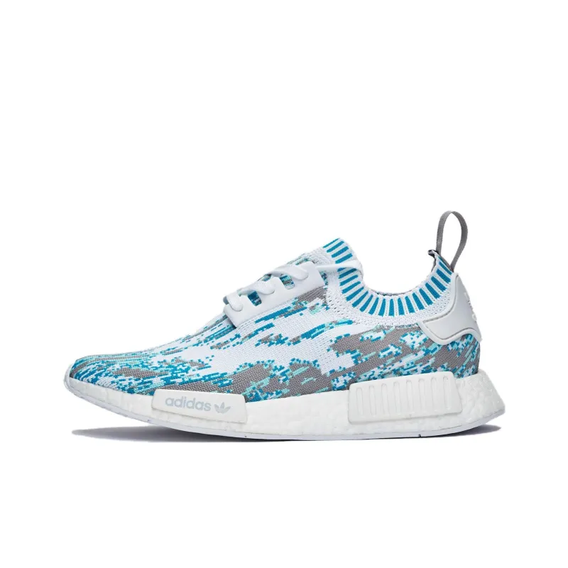 Adidas Originals Nmd R1 Sneakersnstuff Datamosh Clear Aqua-0