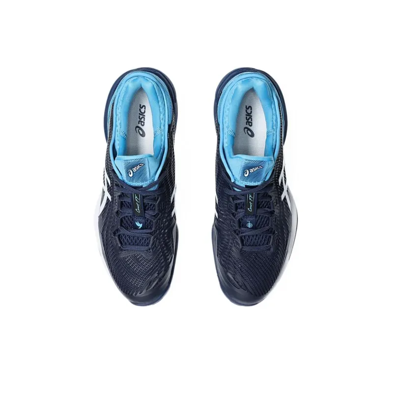 Asics Court Ff 3 Novak Blue Expanse White-2