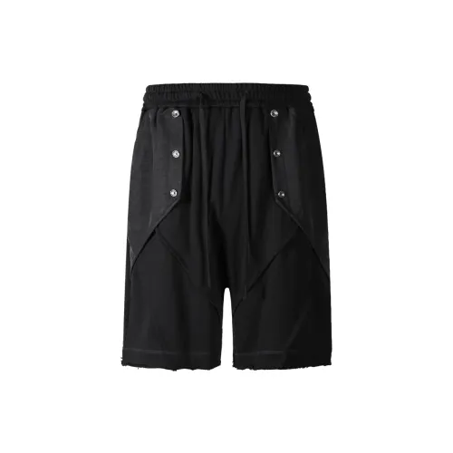 MENSHEN HIPHOP SPORT Casual Shorts Unisex Black