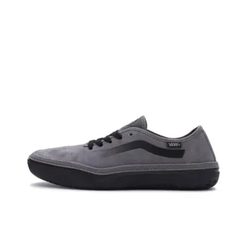 Vans Circle Vee Se Wear-resistant And Lightweight Low-Top Casual Shoes Women's Dark Gray