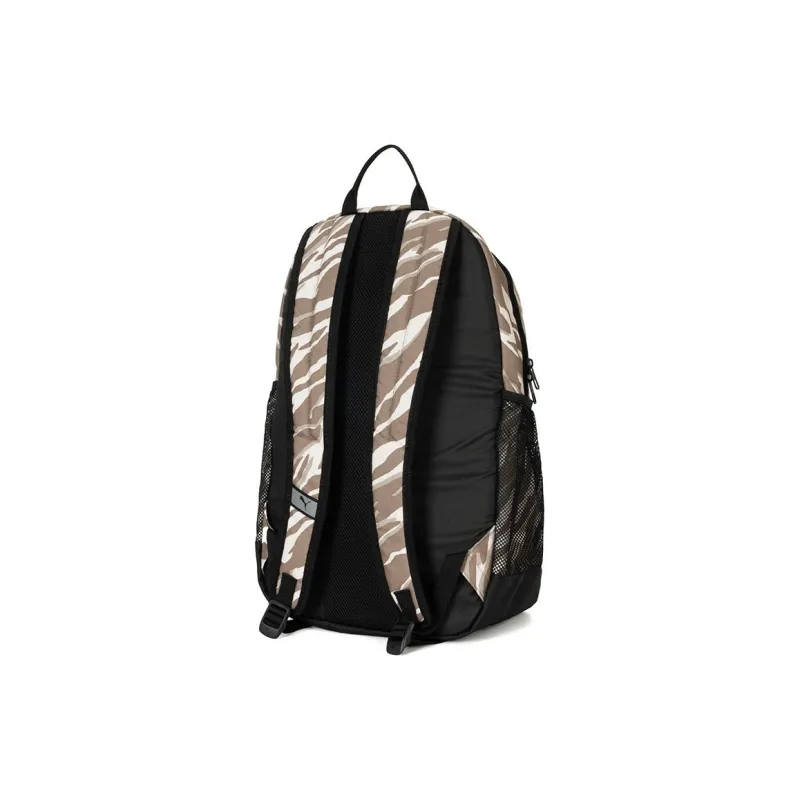 PUMA Fabric Backpack Large Size Unisex Black & Khaki-1
