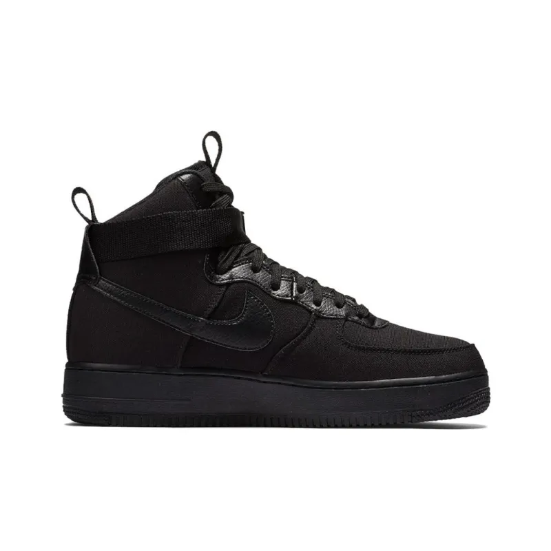 Nike Air Force 1 High '07 Canvas Black Black Anthracite-1