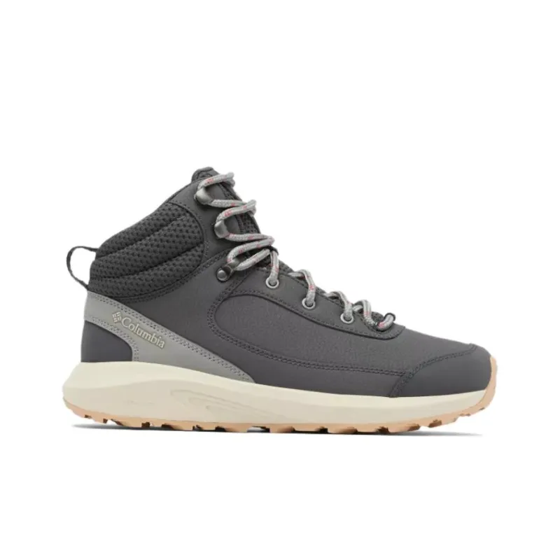 Columbia Trailstorm Waterproof And Breathable Mid-Top Trekking Shoes Women's Gray-1
