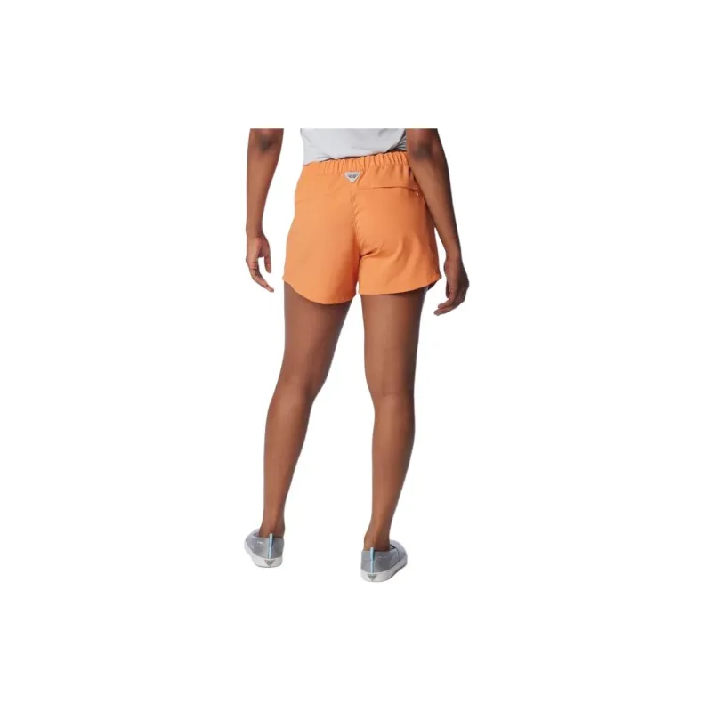 Columbia PFG Tamiami Casual Shorts Women's Orange-1
