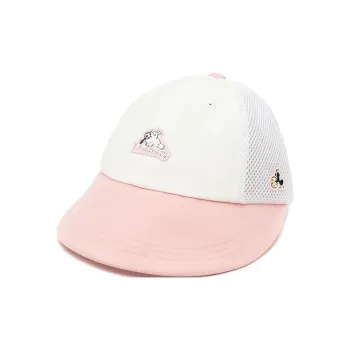 LiNing Polyester Baseball Caps Kids' Ivory Shell Pink/Antarctic Gray Creamy Umber