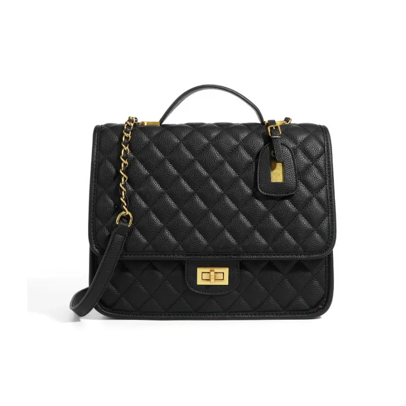 BETTERSAY Microfiber Synthetic Leather Backpack Large Size Women's Caviar Black-0