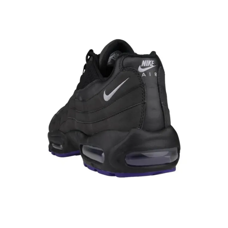 Nike Air Max 95 Black Wolf Grey Court Purple-3