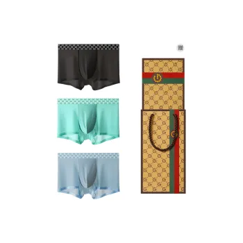 MADALLO Underwear Gift Box Men's 3 Pack Gift Box Set