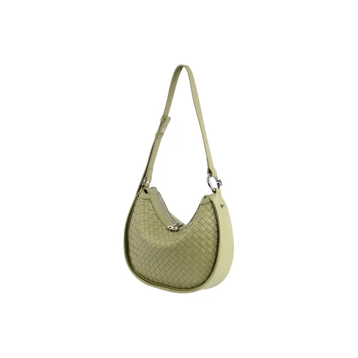 YOCAMU Cow Leather Portable Crossbody Bag, Shoulder Bag Women's Multicolor-1