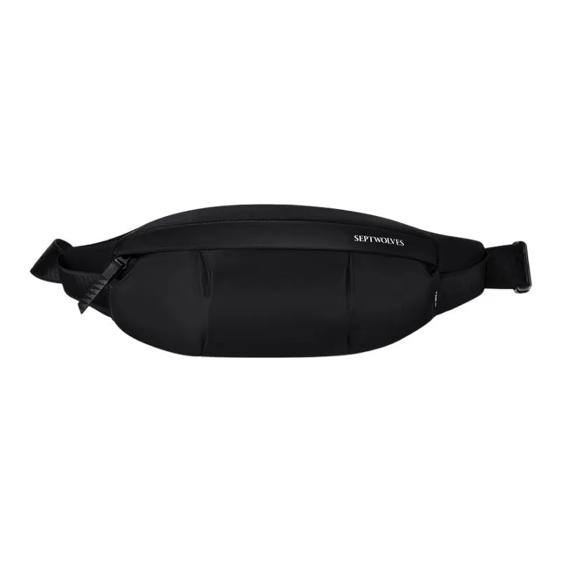SEPTWOLVES Fabric Sling Bag, Crossbody Bag, Shoulder Bag, Fanny Pack Regular Men's Black-1
