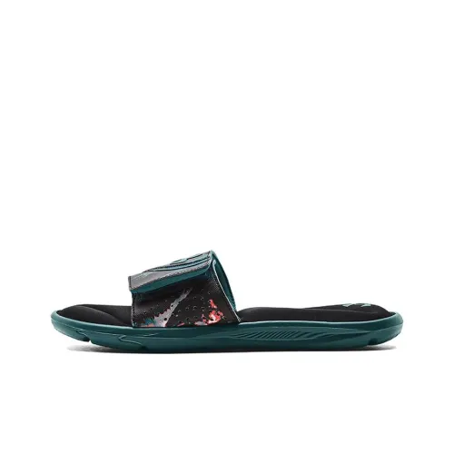 Under Armour Ignite 6 Graphic Strap Slide 'Color Splash Tourmaline Teal'